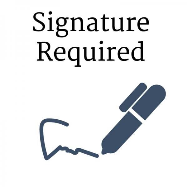 Signature Required